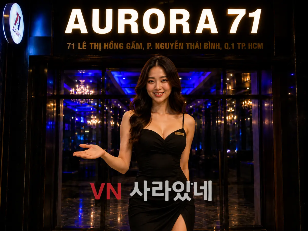 호치민 오로라 가라오케 대표 이미지 — 1군 레티홍검 한인 KTV